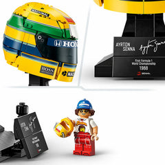 LEGO Editions Formula 1 Ayrton Senna Helmet - Model 43024 (14+ Years)
