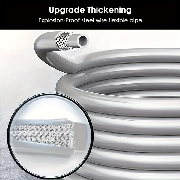 Portable Cordless Pressure Washer with 2 Batteries & 5.03meter Hose - Heavy-Duty 3000PSI 24V Battery- Power Washer Suitable for Car Wash, Driveway, Patio, Garden, Vehicle Washing - Cordless Jet Wash for Outdoor Use (No Outlet Needed)