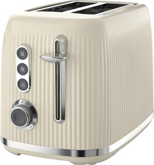 Breville Bold Vanilla Cream Electric Kettle | 1.7L | 3Kw Fast Boil | Cream & Silver Chrome [VKT223]