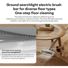 Xiaomi Vacuum Cleaner G20, with 2-in-1 brush nozzle for home sweeping cleaning, 25000Pa strong cyclone suction, 0.66L dust cup, handheld vacuum cleaner