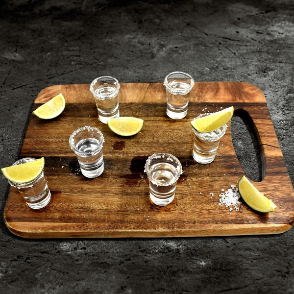 Heavy Base Shot Glasses - 25ml Shot Glasses Set for Alcohol, Vodka, Expresso, Tequila & Desserts - Durable and Reusable for Home, Bars & Party