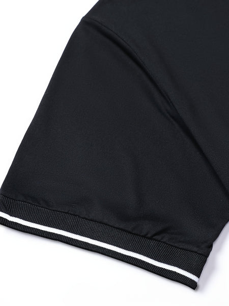 3pcs Set of Summer Collared Men'S Short Sleeve Polo Shirts Solid Color Plain Multicolor Golf Shirts Casual Athletic Wear Men'S Top