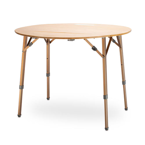 Zempire Kitpac round V2 Bamboo Camping Table