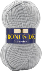 Sirdar Hayfield Bonus DK Double Knitting, White (961), 100G