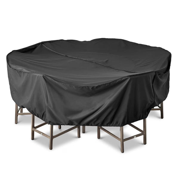 Agio Mckinnon 7 Piece High Fire Dining Set + Cover