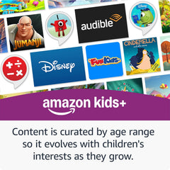 Echo Dot Kids (Newest Gen) | Wi-Fi and Bluetooth Smart Speaker with Alexa | with 1 Year of Amazon Kids+ Content | Stardust