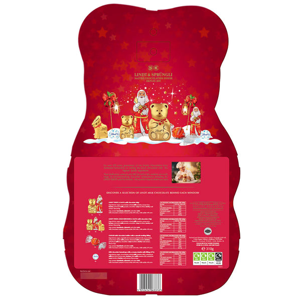 Lindt Teddy Advent Calendar, 310G
