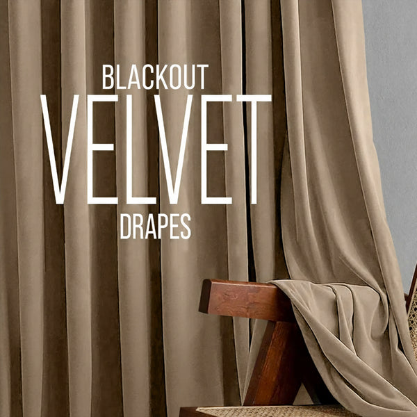 2pc Luxury Velvet Curtain Panels with Free Matching Velvet Cushion Cover – Thermal Insulated Grommet Top Drapes, Energy Saving Curtain Panels for Bedroom & Living Room Home Decor, Perfect Holiday Gift