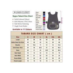 Pack of 2 Tabard Apron | Aprons for Men, Women, and Ladies | Professional Cooking Aprons with 2 Pockets | Adjustable Kitchen Apron for Baking, BBQ, Grilling, Gardening, Crafting, Cleaning, Painting, Barista, Restaurant Work | Cute & Stylish Gift Apron for