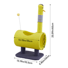 Lovely Design Cat Tree, Cat Scratching Post, Cat Nest, Multifunctional and Practical Cat Supplies for Cat'S Entertainment, Rest and Sleep. Two Styles Will Be Loved By Your Cat