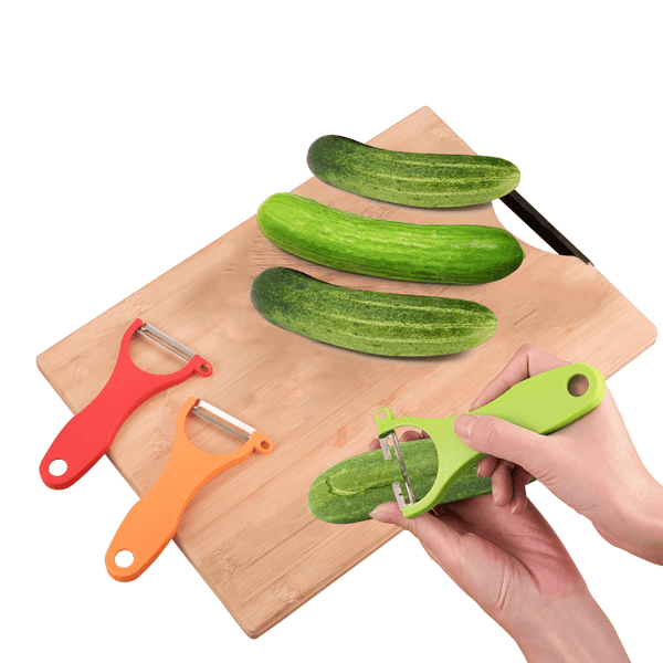 3 PCS Potato Peeler Kitchen Vegetable Peeler Slicer Fruit cutter Handle for Easy Grip & Efficient Food Prep