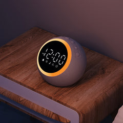 White Noise Sound Machine - With Nightlight & Alarm Clock - 25 Soothing Sounds, 16 Levels Adjustable Volume, Timer Therapy, Sleep Aid - Ideal For Sleep, Relaxation, Focus, Dimmable Night Light Alarm Clock For Bedroom