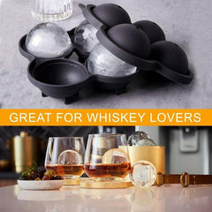 Sphere Ice Tray Round Ball Cube Silicone Mould X 4 Silicone Ice Grid Set Ice Grid Honeycomb Ice Grid Silicone