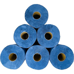 6 x Centrefeed Blue Rolls | 2 Ply Embossed Paper Towels | Strong & Absorbent | UK Supplier | Perfect for Commercial & Kitchen Use Cleaning