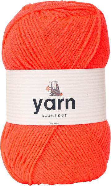Korbond DK Beige Yarn - 100G Acrylic Wool - Lightweight, Hypoallergenic & Durable Double Knit Crochet Yarn Knitting Wool (290M Total)