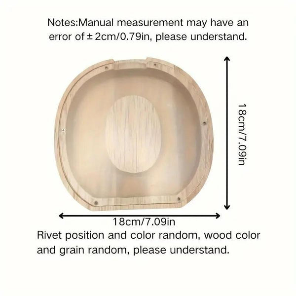 1 unique wooden letter jar - 26 creative A-Z letter storage containers, transparent design, birthday gift idea, home decoration, best friend gift, and functional holiday present.