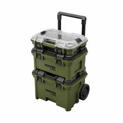 BUNKER 3 Piece Load-Up Wheeled Stacking Tool Storage System