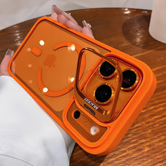 Phone Case - 2pcs (1pc Phone Case And 1pc Camera Lens Protector) Luxury Magnetic Shockproof Phone Case Compatible with Iphone 17, 16, 15, 14, 13, 12, 11 Pro Max Plus Air 16E, Featuring a Lens Holder And Glass Lens Protector