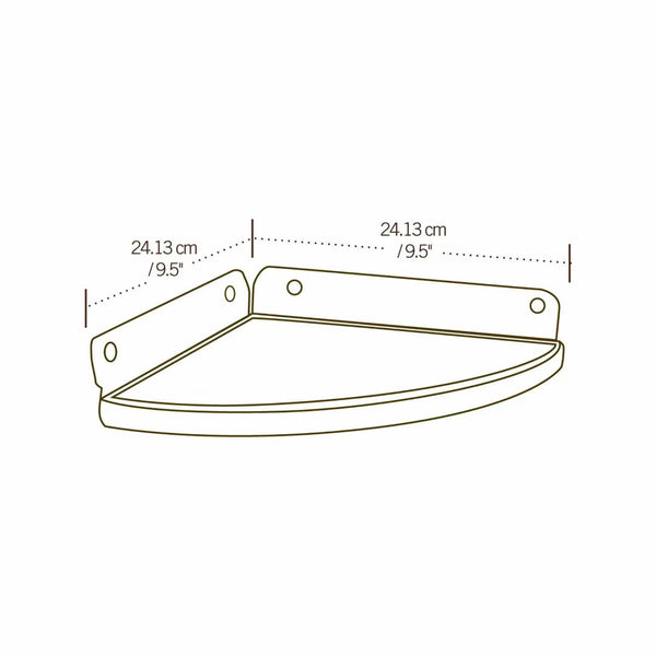 Lifetime Corner Shelf Accessory Kit (2 Pack) - Model 0110