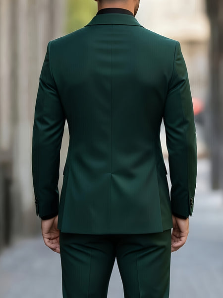 Tongtongbang Selection: Men's High-End New Style 2-Piece Suit Set (Jacket and Trousers) Suitable for Formal Occasions and Banquets