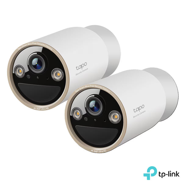Tp-Link Tapo C460 4K 8MP Battery Powered Outdoor Security Camera -2 Pack