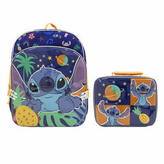 License Kid'S Backpack with Detachable Lunch Bag Set