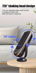 Portable Air Conditioner And Cooler - Dual Motor 5-Speed 720 Degree Surround Cooling Blower | Ultra Quiet USB Desktop Fan for Home Office Bedroom Travel Camping RV Outdoor | Valentine'S Day Christmas Gifts for Family Women Men Kids
