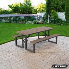Lifetime 6Ft (1.83M) Folding Picnic Table - Model 60481