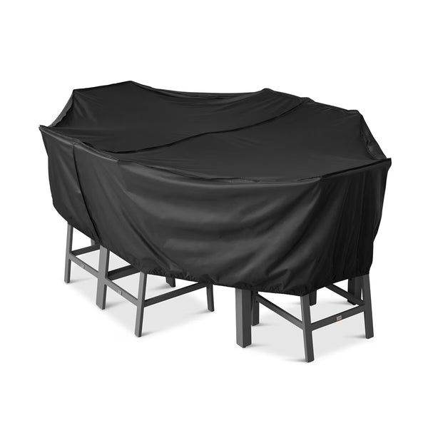 Agio Maricopa 7 Piece High Fire Dining Set + Cover