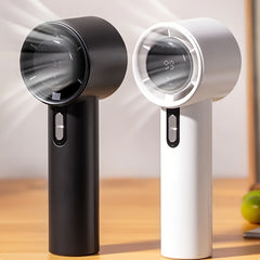 1 Rechargeable Handheld Fan - Portable Handheld Fan - High-Speed Adjustable USB Charging Fan, 100 Speed Regulation, Compact Face Cooling Fan for Indoor/Outdoor Use, Comes with a Hanging Rope, Handheld Cooling Fan | Stylish Handheld Fan