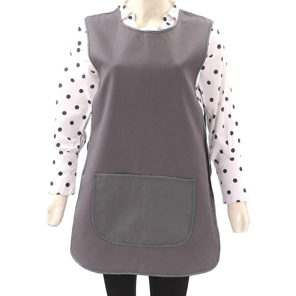 Self Tabard Apron | Aprons for Men, Women, and Ladies | Professional Cooking Aprons with 2 Pockets | Adjustable Kitchen Apron for Baking, BBQ, Grilling, Gardening, Crafting, Cleaning, Painting, Barista, Restaurant Work | Cute & Stylish Gift Apron for Mom,