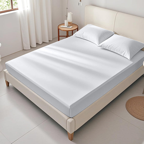40cm Extra Deep Fitted Sheet, All seasons Bedding Ultra Soft Breathable Microfiber Bedding, Wrinkle-Free, Machine Washable, Hotel Quality All Sizes Available