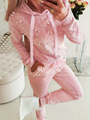 Bubble Bead Decor Casual Set