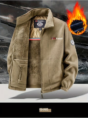 [Shule Water OBM] Easter New Product Launch, New Autumn Winter Fleece-Lined Thickened Jacket, Fashionable Fleece Fabric, Graphene Lining, Casual Trendy Versatile, First Choice for Autumn Winter