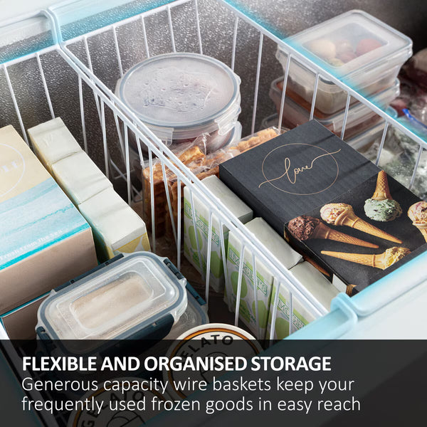 Haier HCE519EK, 504L Chest Freezer, E Rated in White