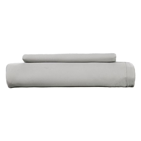 Luff 700 Thread Count 100% Organic Bamboo Duvet Set Grey in 4 Sizes