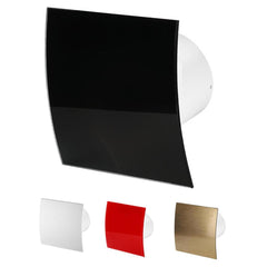 100Mm Timer Extractor Fan Gold ABS Front Panel ESCUDO Wall Ceiling Ventilation