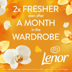Lenor Super Concentrate Gold Orchid Fabric Conditioner 194 Washes 3.8L
