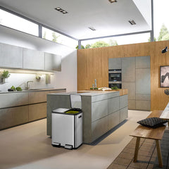 EKO Ecocasa 60L Recycling Bin in Stainless Steel