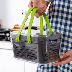 (16+1)-in-1 Fruit Vegetable Cutter Set, Portable Slicer Dicer Chopper Peeler for Home Kitchen Salad Preparation