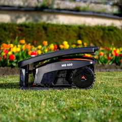 Yard Force MB400 Robotic Lawnmower with App Control and Cover – for Medium Size Gardens up to 400M²