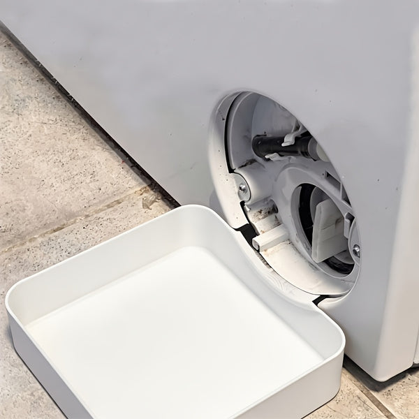 1pc Washing Machine Drainage Tray, Ideal Water Collector, Prevents Laundry Room Spills