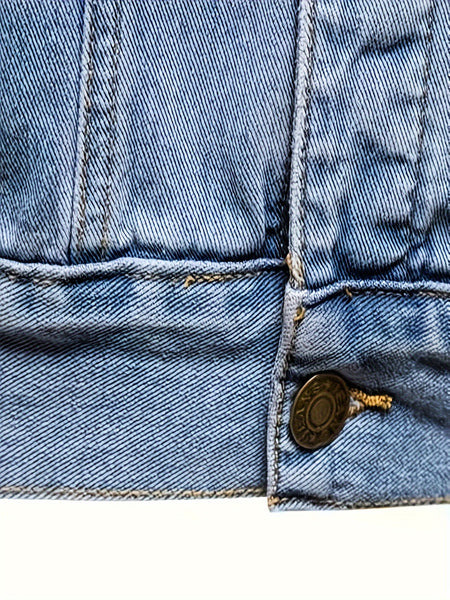 Men's Casual Slim Jacket Vintage Lapel Denim Jacket