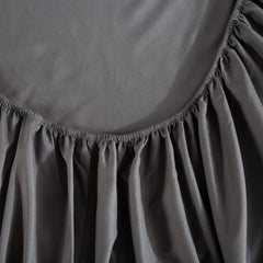 Soft And Breathable Bedding Solid Color Washable Fitted Sheet