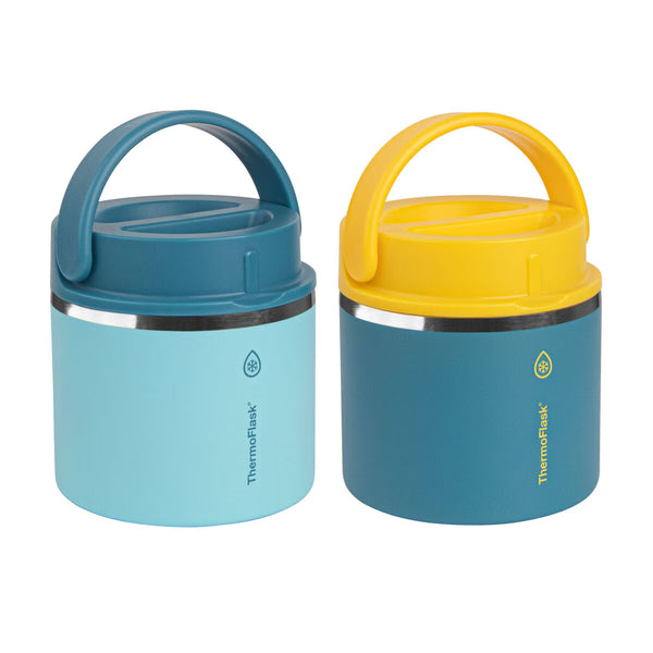 Thermoflask Food Jars 591Ml, 2 Pack in 3 Colours