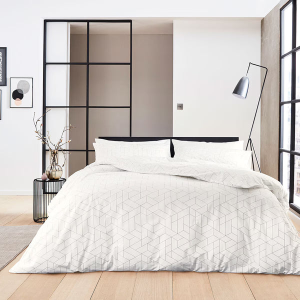 DKNY Paley Park Duvet Cover Set in Grey, King