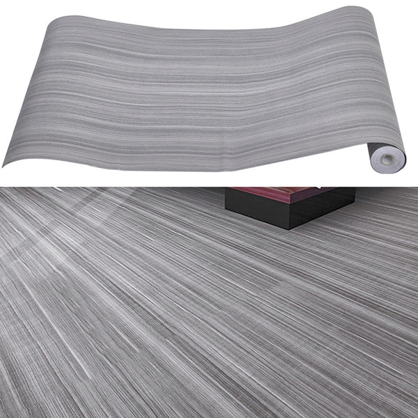 Vinyl Peel and Stick Wood Grain Floor Tile, 61cmx10m Self-Adhesive Vinyl Flooring Roll, Thicken Wear-Resistant Wallpaper Roll for Home Decor Floor & Wall Renovations, Pearl Marble