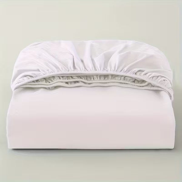 FORZA TEXTILES-25cm Mattress Depth Fitted Sheet – Everyday Bedding Essential Made to Hold Its Position on the Mattress, Easy Care Maintenance for Daily Living, Deep Pocket Construction with Firm Edge Support Keeps the Sheet Smooth and Secure, Helps Mainta