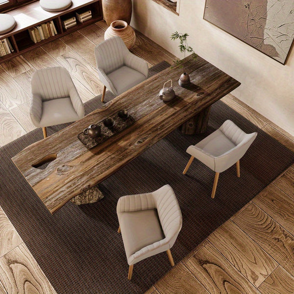Modern Scandinavian Dining Chairs Suitable for - Ergonomic Armrests & Padded Seats with Cushioned Backrest, Soft /Upholstery & Sturdy Legs - - Modern Chairs, for, or for Company Events (Assembly Required)