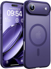 TOCOL Magnetic for Iphone 17 Pro Max Case 6.9-Inch, Compatible with Magsafe, Full Camera Protection, Built-In Magnetic Ring, Drop Protection Shockproof Translucent Matte Phone Cover